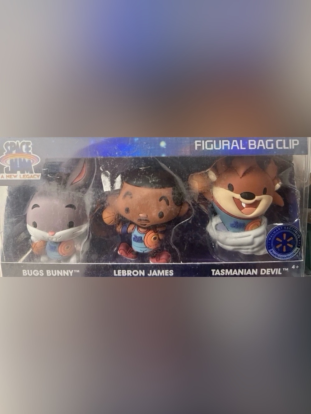 Space jam a new Legacy Figural Bag Clips 3-Pack